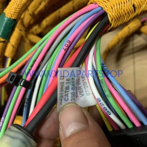 CATERPILLAR CAT E390D 350-8457 シャーシ用ワイヤーハーネスアセンブリ</trp-post-contain...