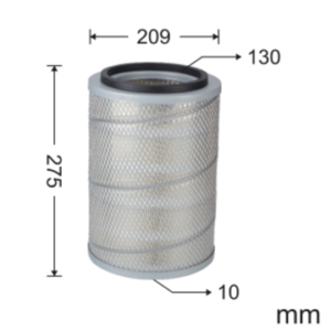 Yuchai YC85-6/7 air filter