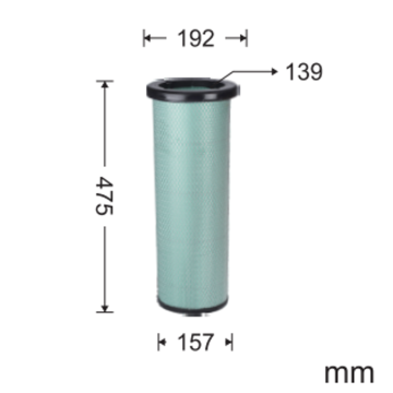 Lishide SC360.8 air filter - Image 2