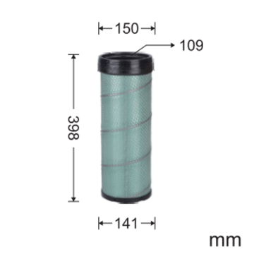 SK350LC-10 air filter
