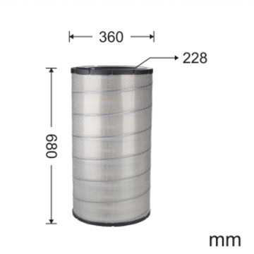 Caterpillar 390FL air filter