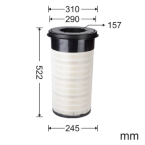 ZX350H-5B air filter