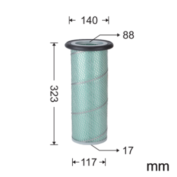 FS628AB air filter