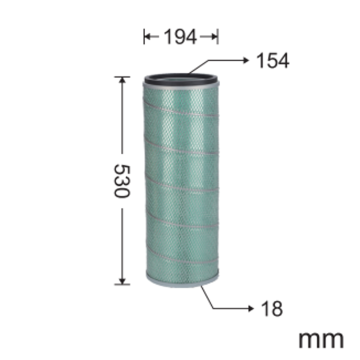 R450LC-7 air filter